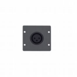 Kramer WA-1XLF (B) Wall Plate Insert - XLR (F) - Black
